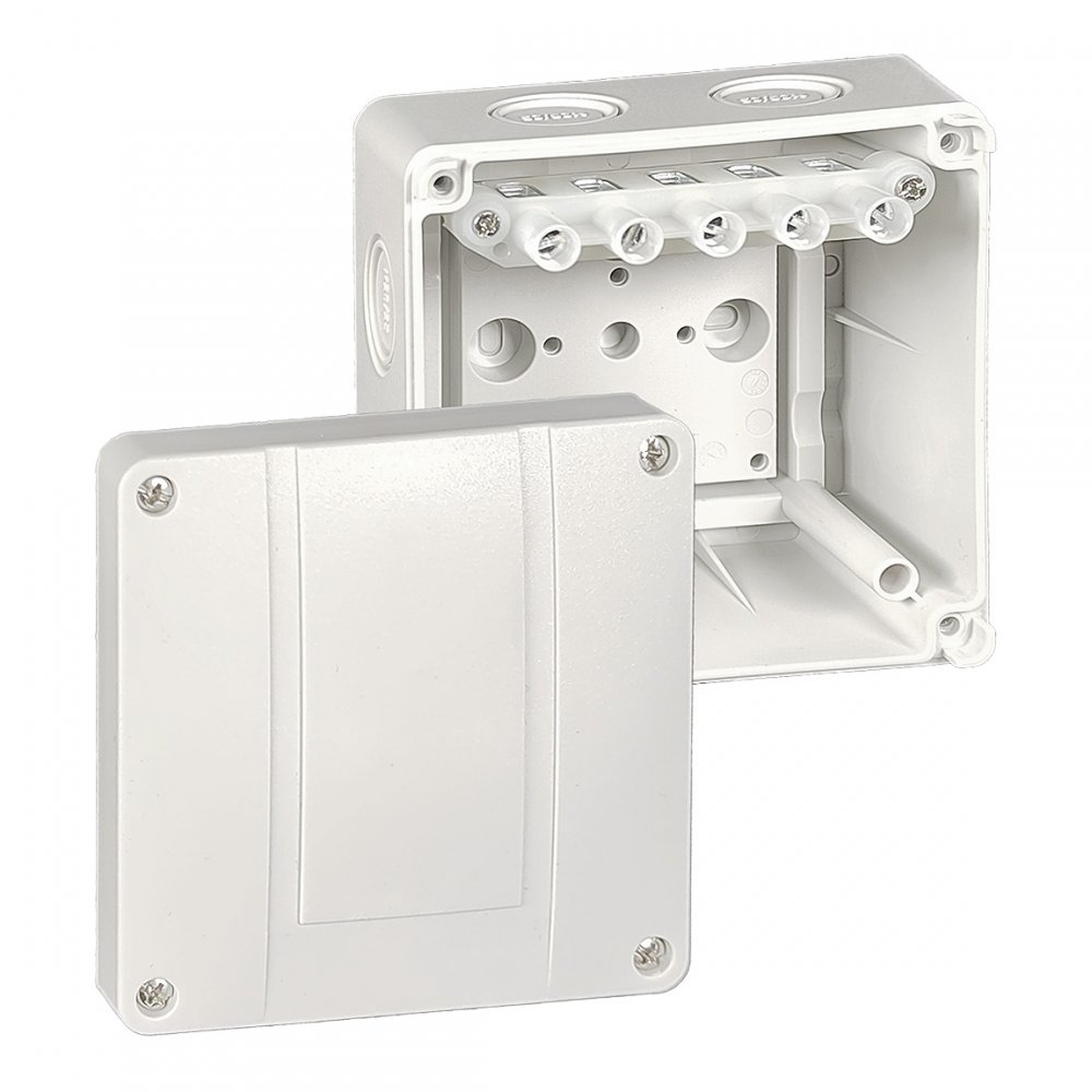 Распределительная коробка MB, 110x110x67-6², PC, IP66, цвет серый