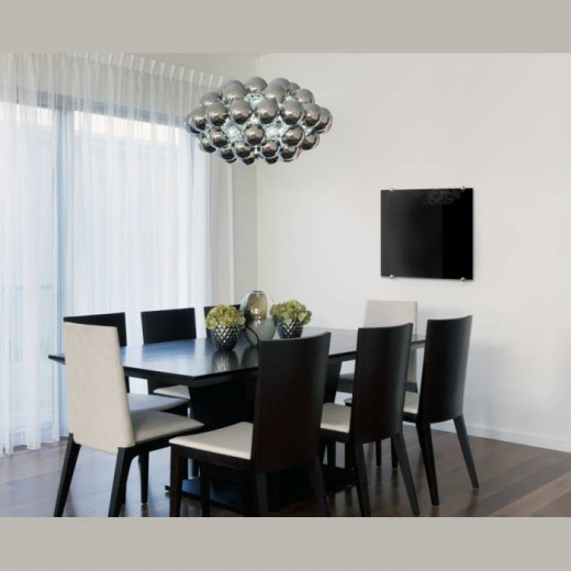 Полотенцесушитель "Теплолюкс" Flora 60x60 черный