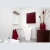 Полотенцесушитель "Теплолюкс" Flora 60x60 бордовый