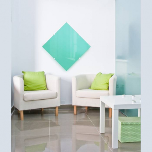 Полотенцесушитель "Теплолюкс" Flora 60x60 изумрудный