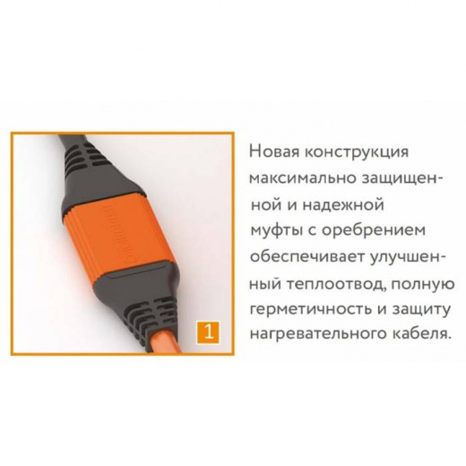 Кабель нагревательный "Теплолюкс" ProfiRoll 79,0 м/1440 Вт