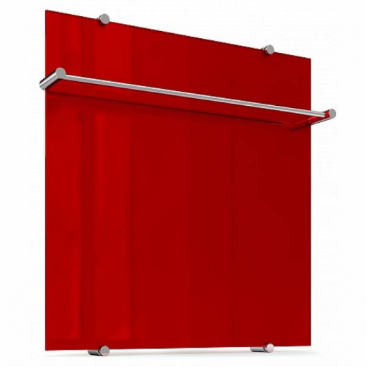 Полотенцесушитель "Теплолюкс" Flora 60x60 красный