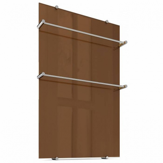 Полотенцесушитель "Теплолюкс" Flora 90x60 коричневый
